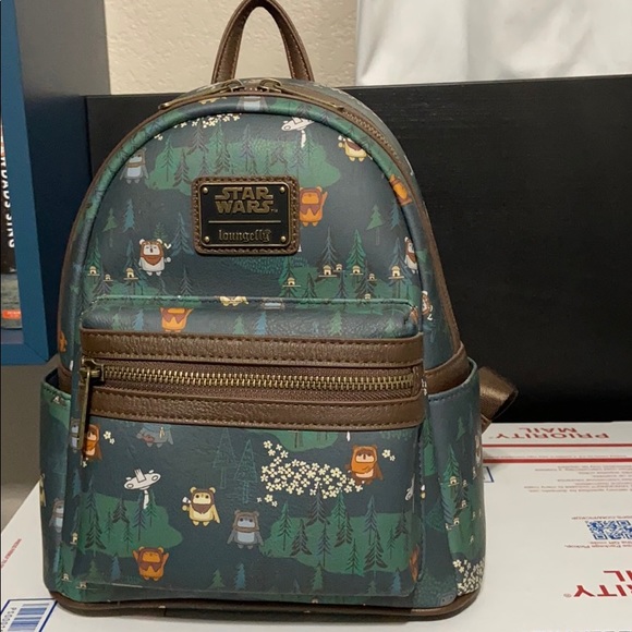 loungefly ewok mini backpack